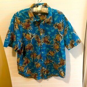 Old Navy Slim-Fit Built in Flex Button-Down Shirt Size XL